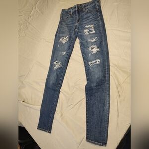 American Eagle Outfitters Dark Blue Jeans